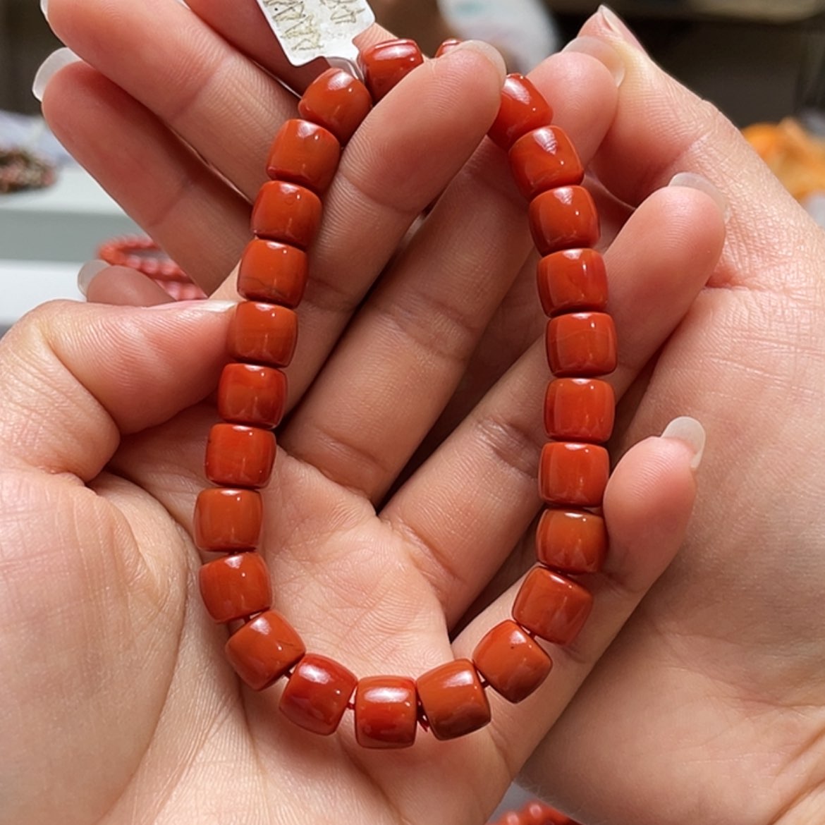 【闪购商品】南红玛瑙手串未镶嵌暖***6