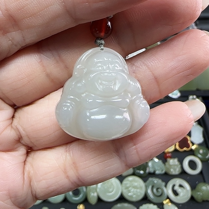 和田玉吊坠(不含链)未镶嵌