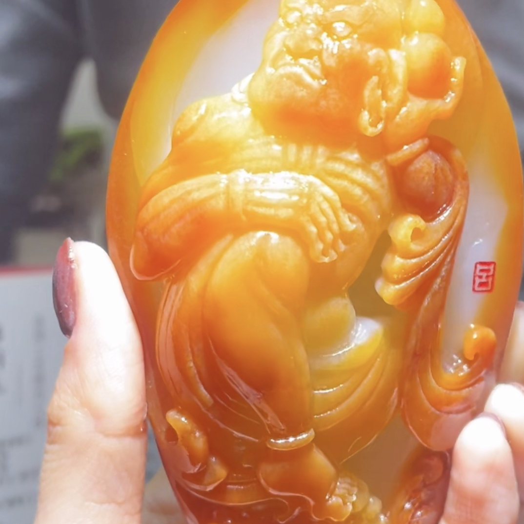 手把件货玉石把玩件文玩摆件