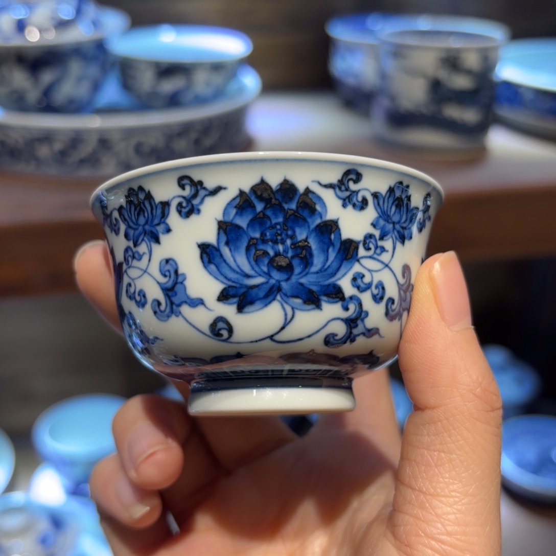瓷片景德镇纯手工手绘