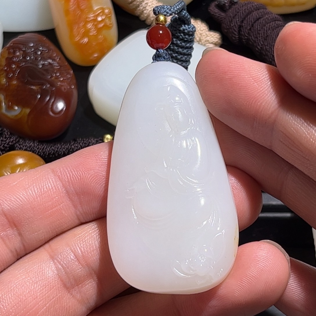 和田玉挂件未镶嵌