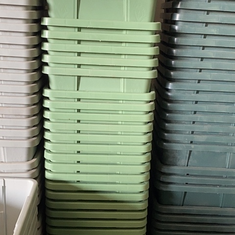 树脂方2果绿带托10套