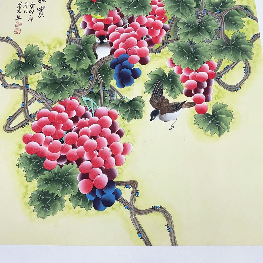 国画李庆友老師精品作品