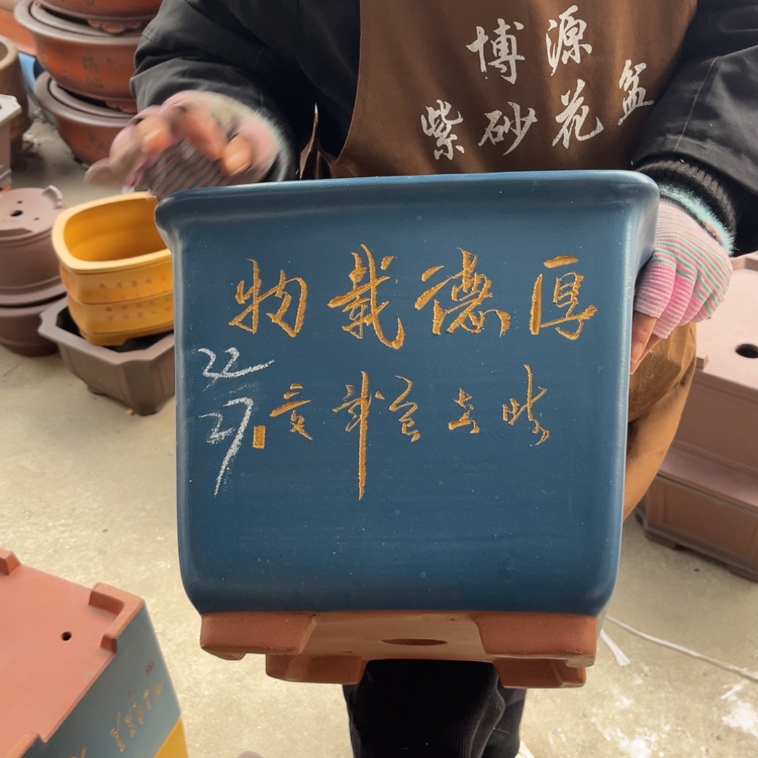 花盆紫砂盆景艺术