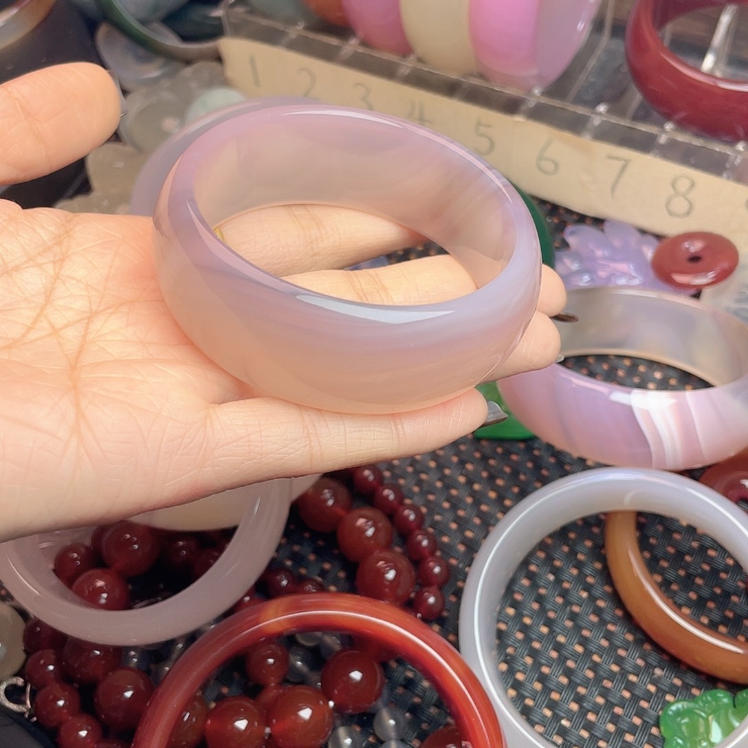 玛瑙/玉髓合金手镯