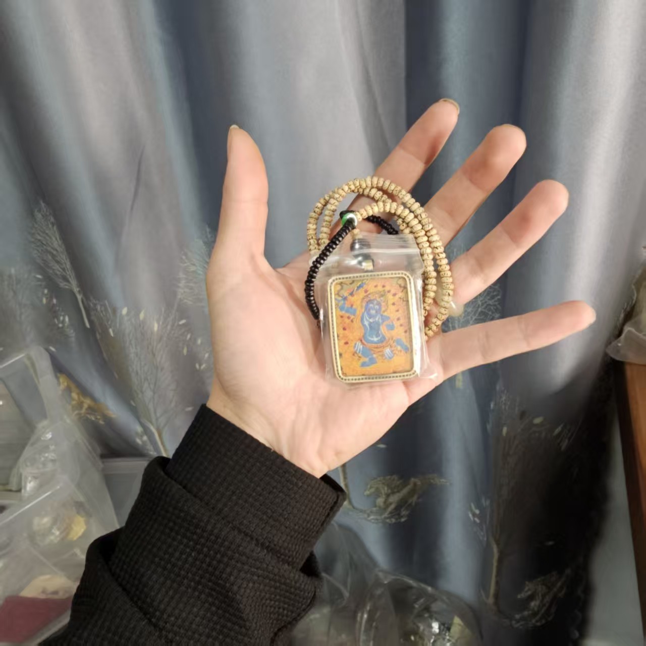 不动明装饰画便携随身