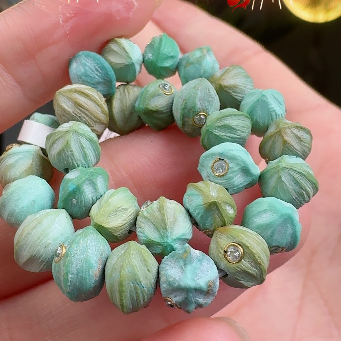 绿松石珠宝奇石未镶嵌
