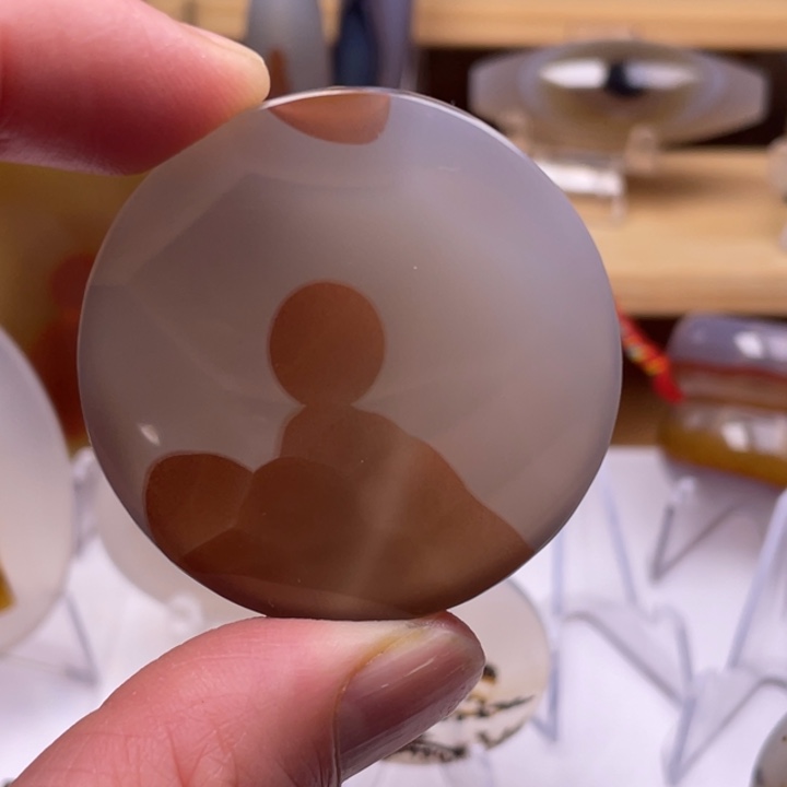 玛瑙/玉髓未镶嵌吊坠(不含链)