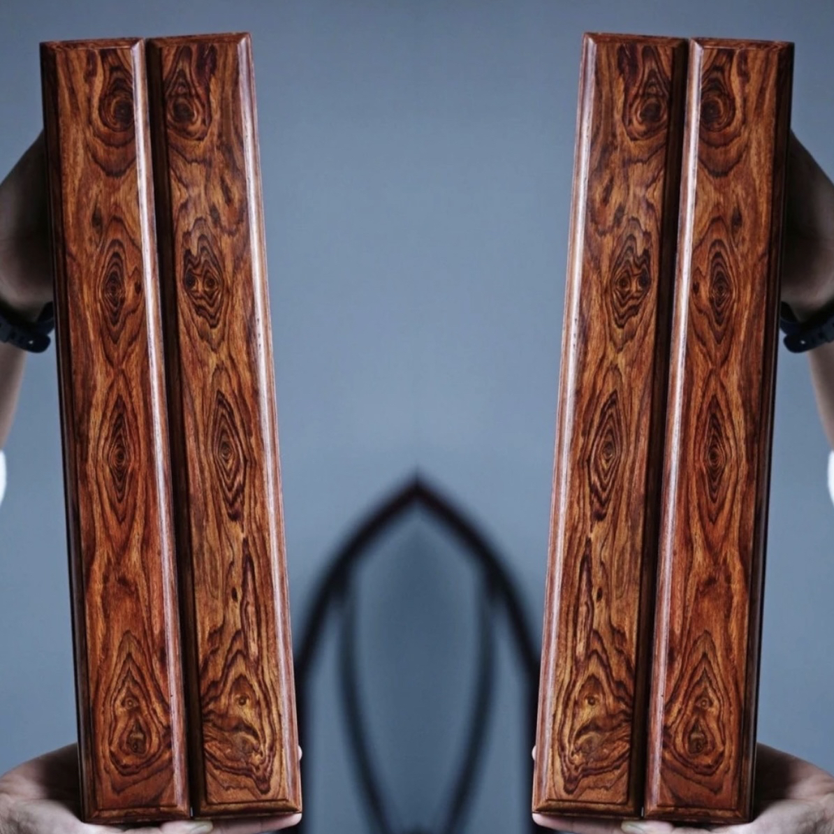 老料花梨原木摆件直播间选料