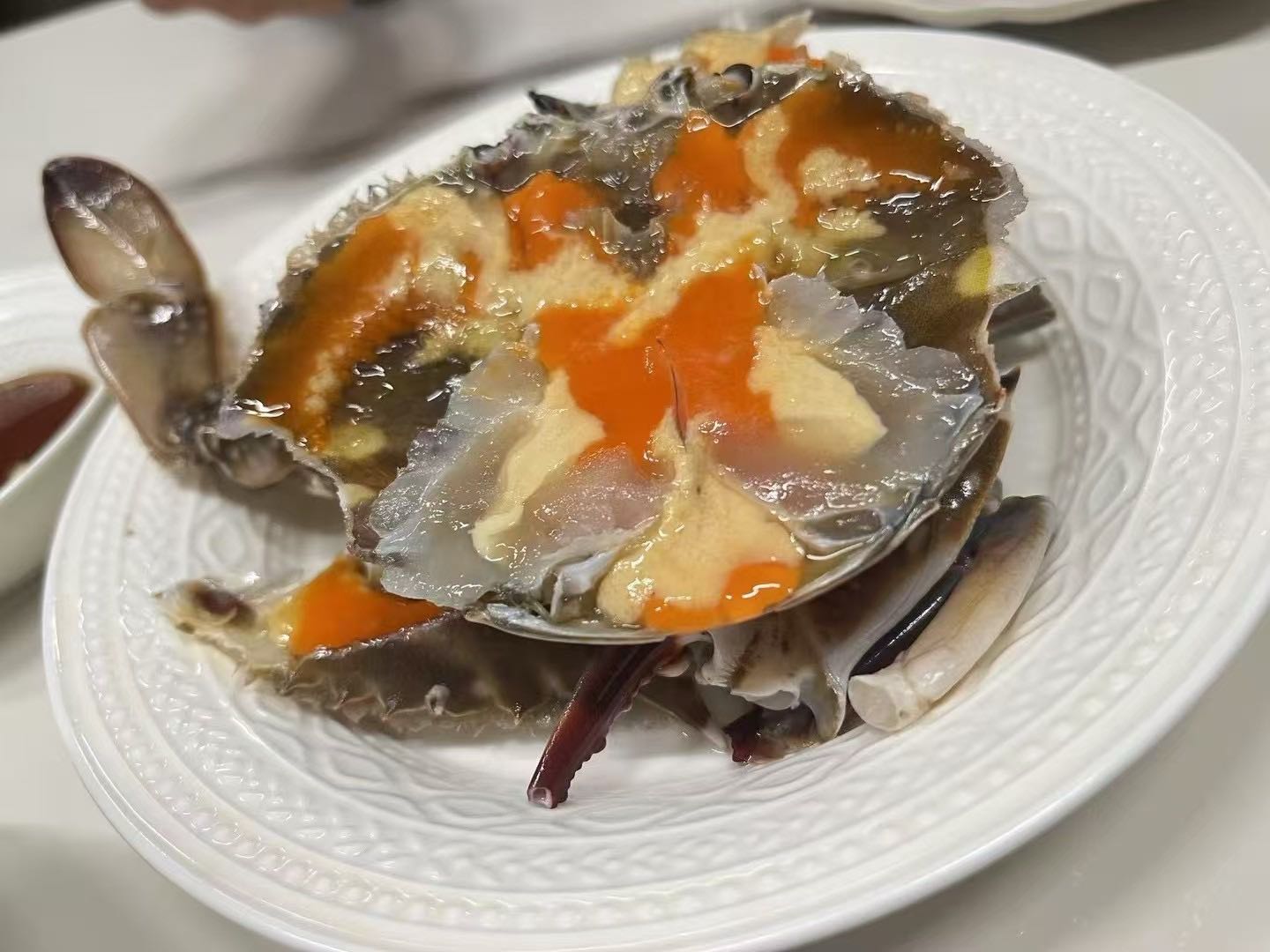 小斧头鱼宁波红膏呛蟹