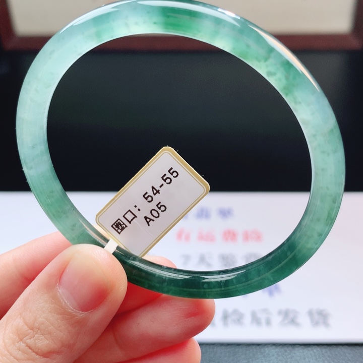 翡翠未镶嵌手镯翡翠手镯43