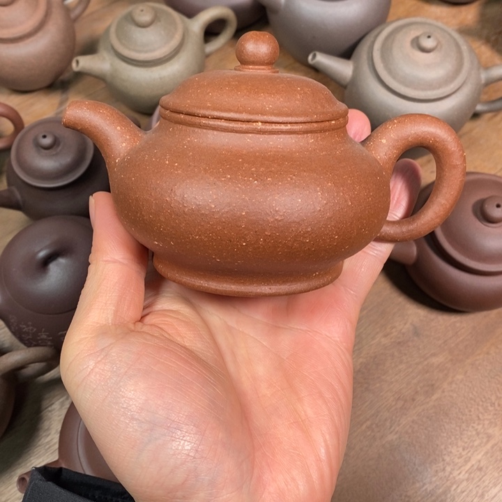 紫砂茶壶微瑕210cc