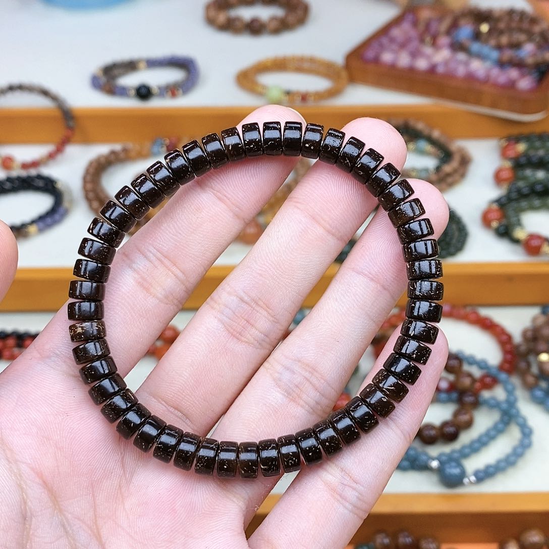 椰蒂手串黑金耶蒂