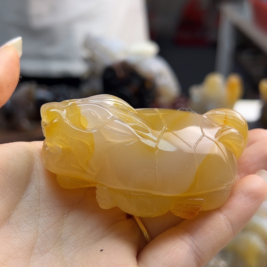 玛瑙/玉髓未镶嵌吊坠(不含链)