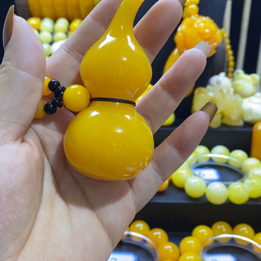 S***n非金属鸡油黄大号葫芦