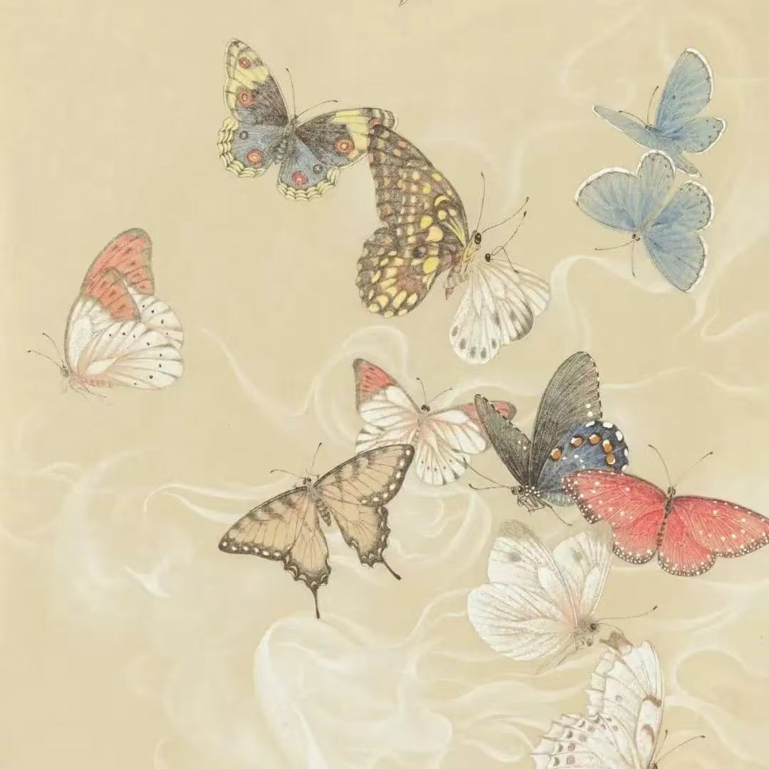 勤文堂宣纸【3寸平盖素砚】带天然石线 微瑕介意勿拍