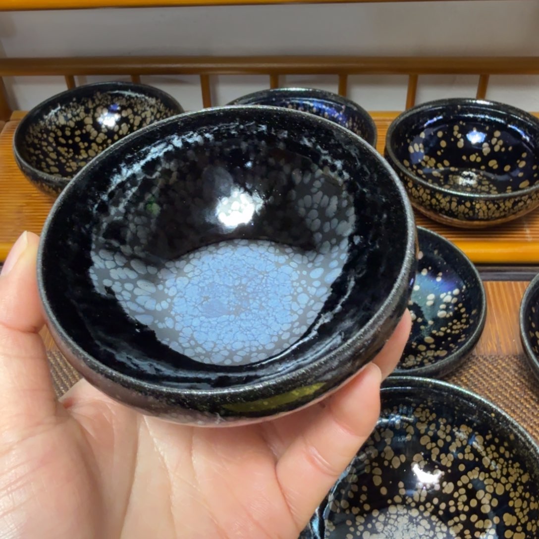 茶盏咚*叮建盏手工制作主人杯茶杯