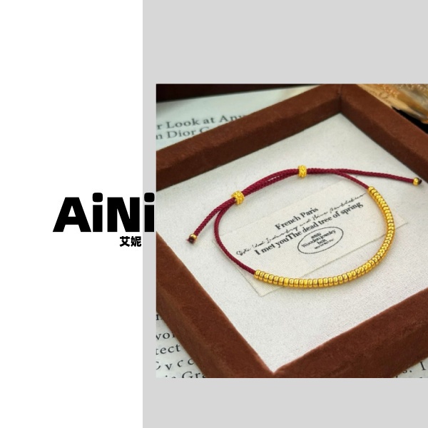 钛钢手链  《艾妮家》精致豆豆手链