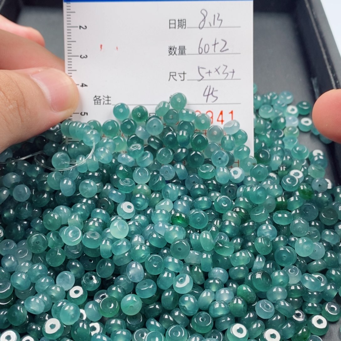 未镶嵌手链翡翠翡翠散珠多样性发货自选