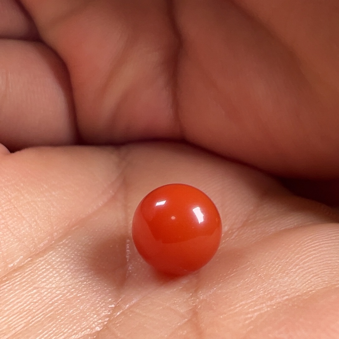 南红玛瑙圆珠10.1未镶嵌
