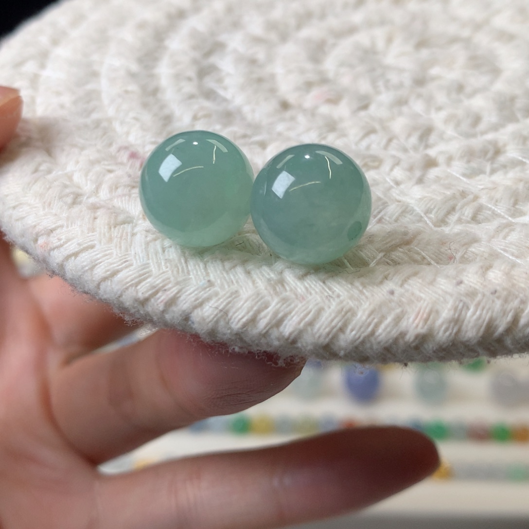 翡翠散珠天然翡翠二选一