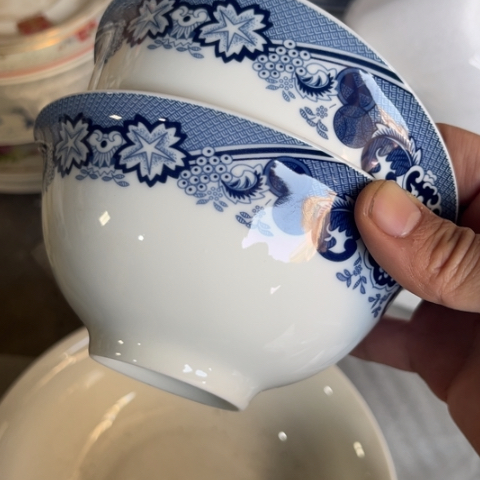 瓷其他5寸碗两个陶瓷