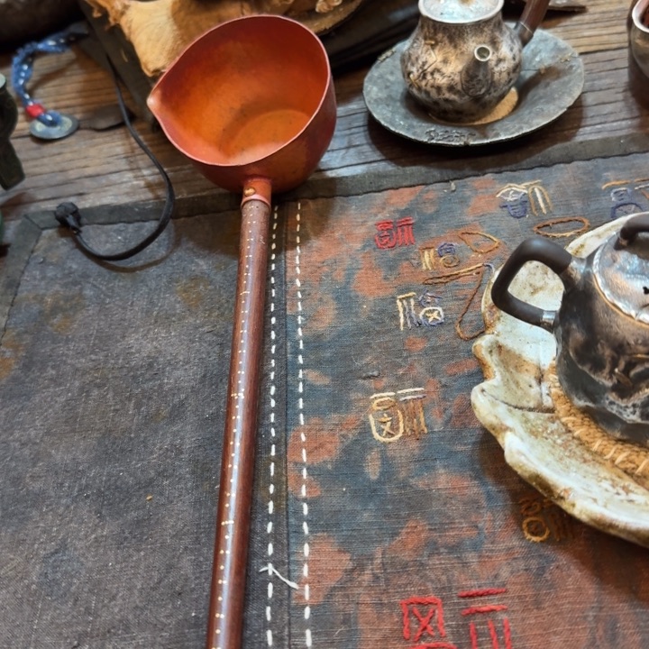 铜茶勺茶具茶具茶具