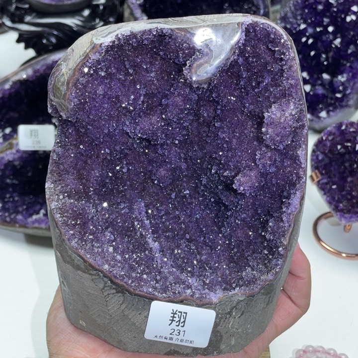 未镶嵌大型摆件（非配饰）紫晶