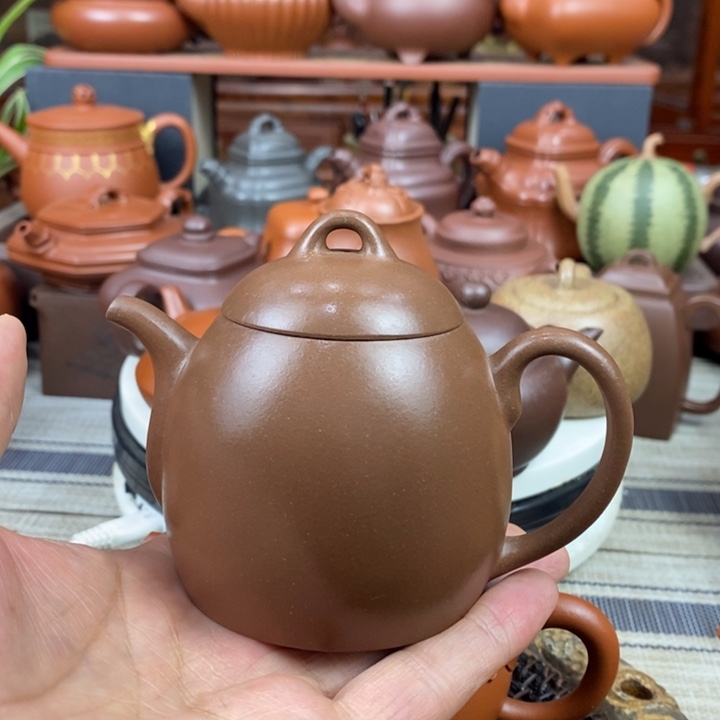 紫砂茶壶秦权200CC一厂老礼品红特惠价