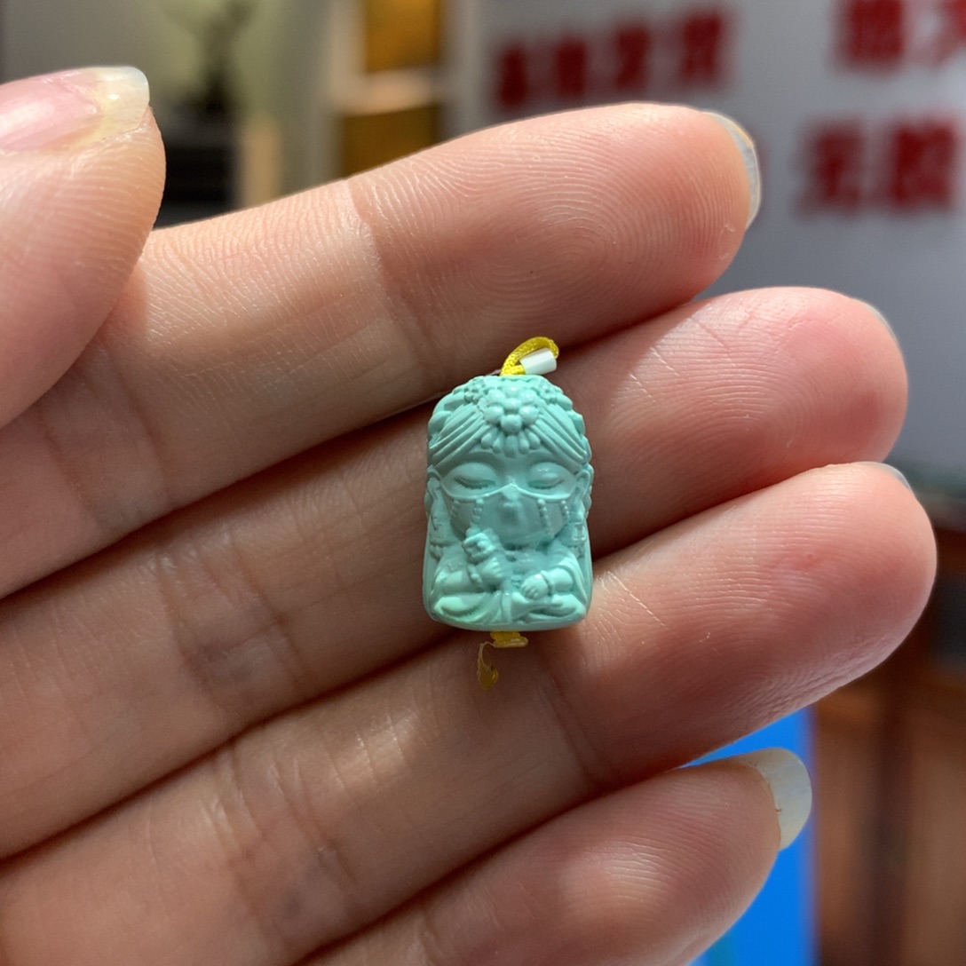 绿松石未镶嵌配饰