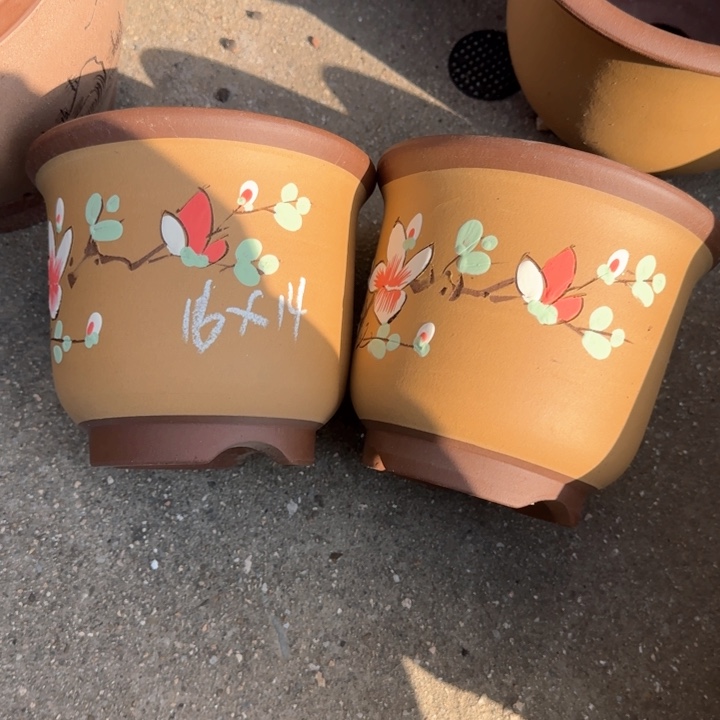 紫砂花盆特价清仓