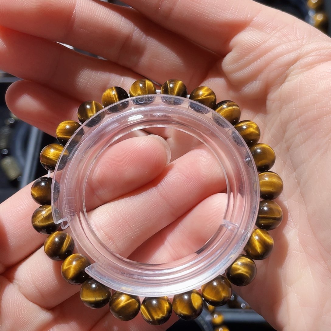 木变石（虎睛石）手链未镶嵌大*宁