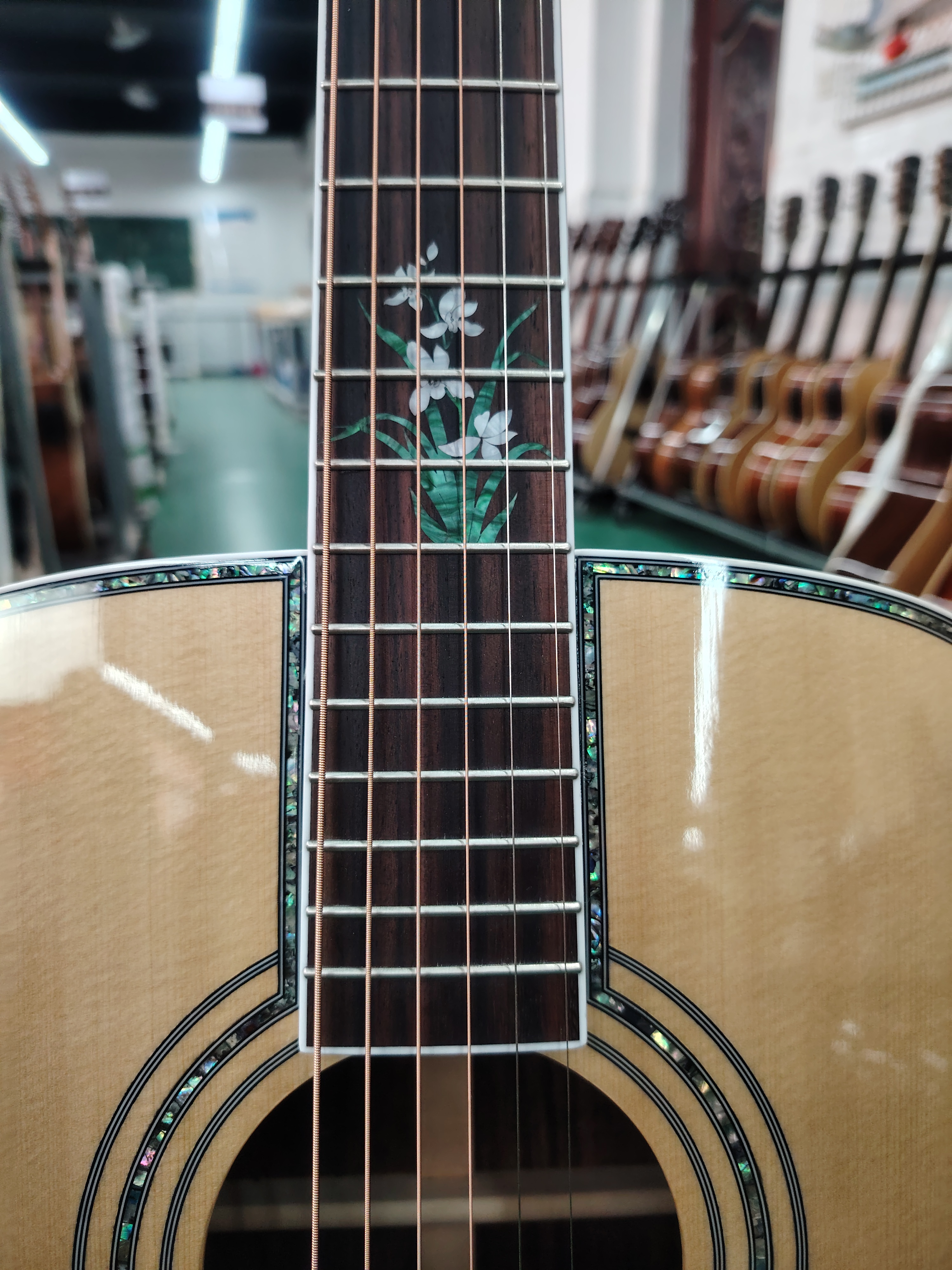 41寸玫瑰木高颜值全单吉他全单木吉他吉他乐器木吉他正品民谣吉他