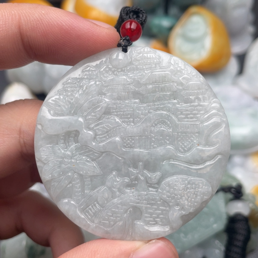 吊坠(不含链)未镶嵌翡翠