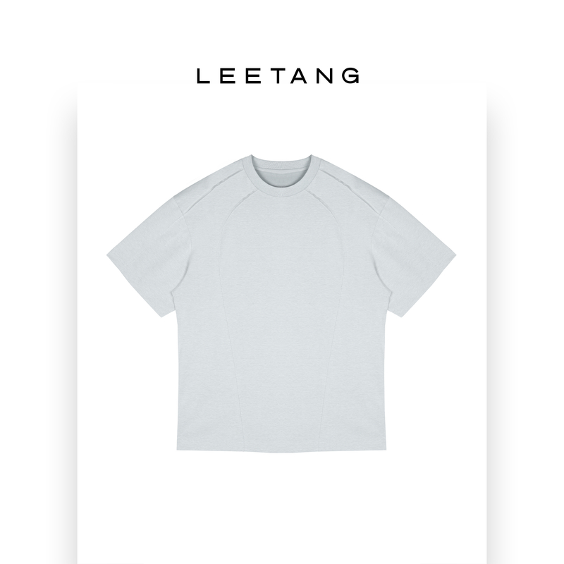 【LEETANG】宽松圆领百搭短袖T恤LT-IM25107