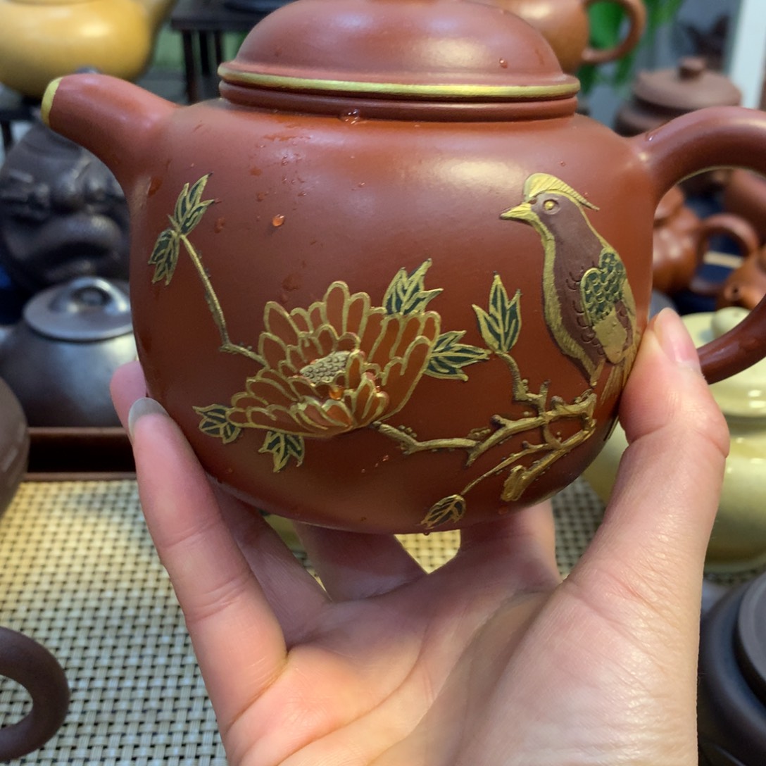 勇***紫砂茶壶宜兴原矿tjddh