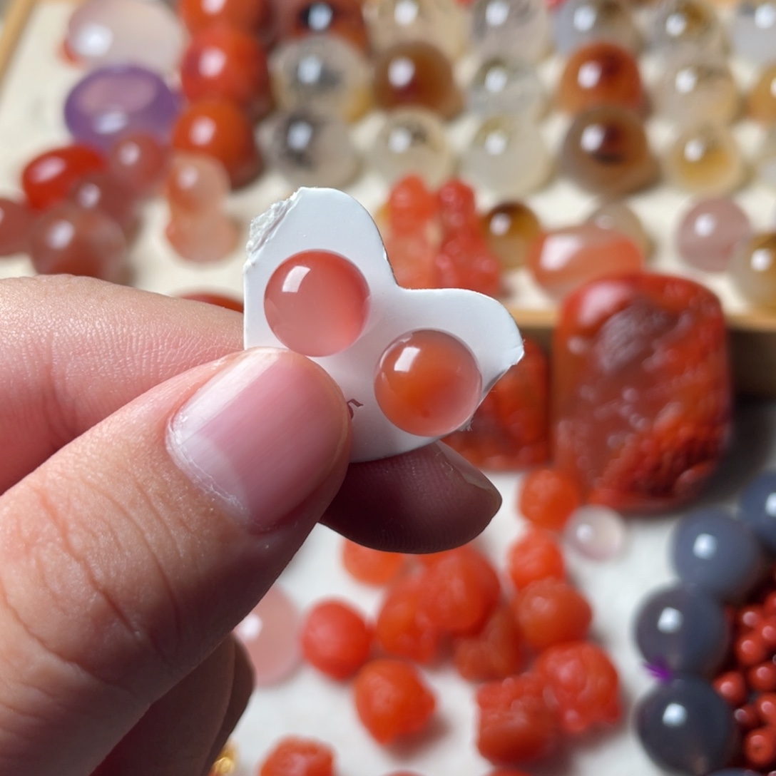 南红玛瑙未镶嵌手串