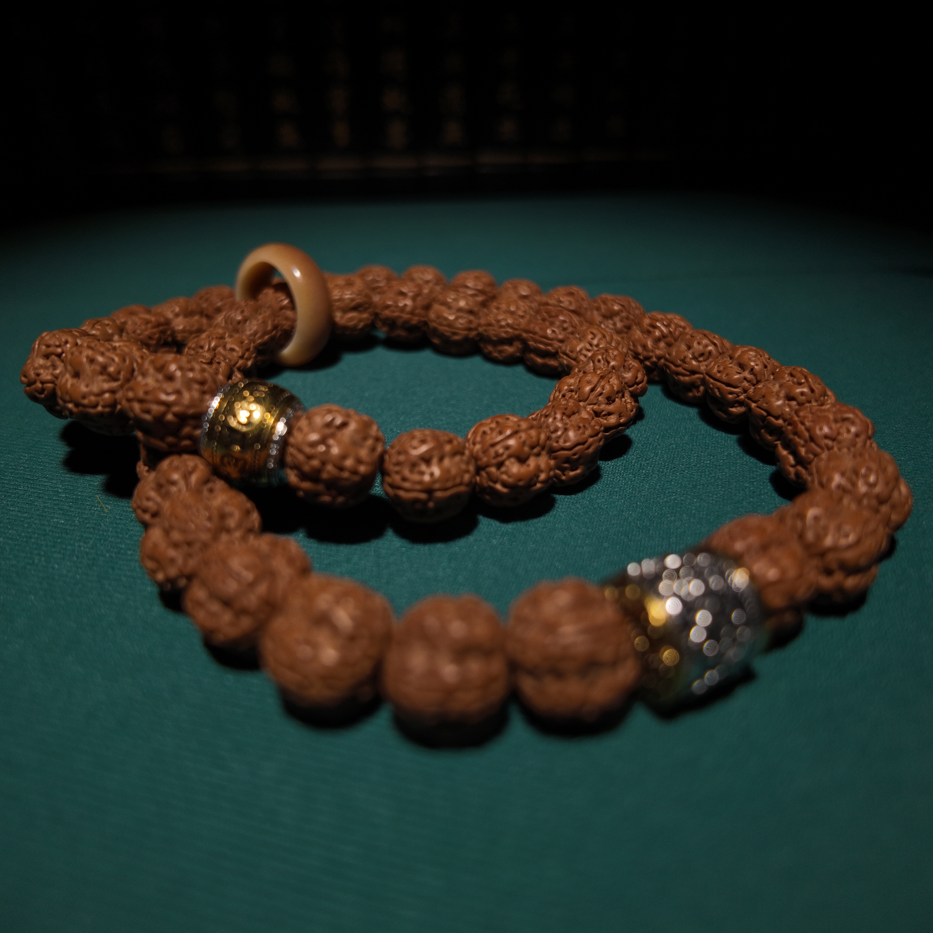 正宗印尼爆肉树王藏式小金刚菩提子手串男士文玩金刚菩提手持佛珠