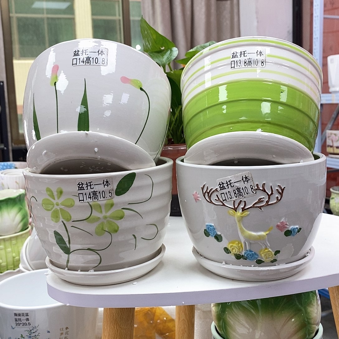 陶瓷@陶瓷花盆@@83818
