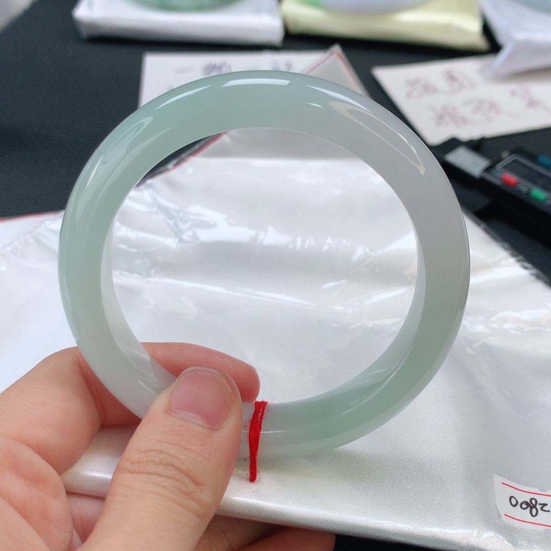 翡翠手镯未镶嵌翡翠手镯57