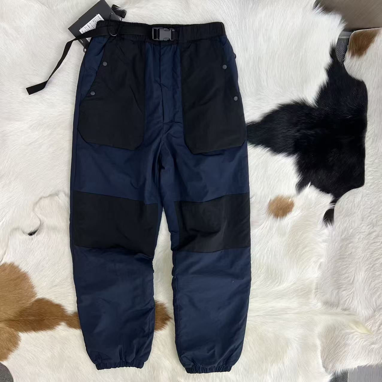 日单 防风防水 软糯亲肤 棉裤 男女情侣松紧腰缩口户外滑雪裤子 