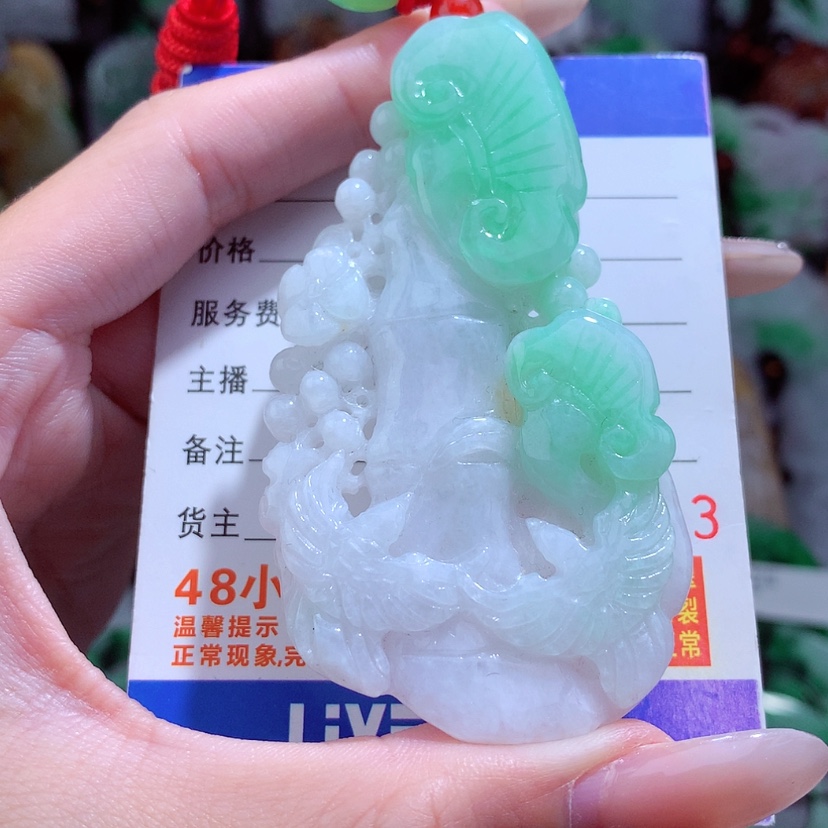 【闪购商品】翡翠颈饰未镶嵌挂件