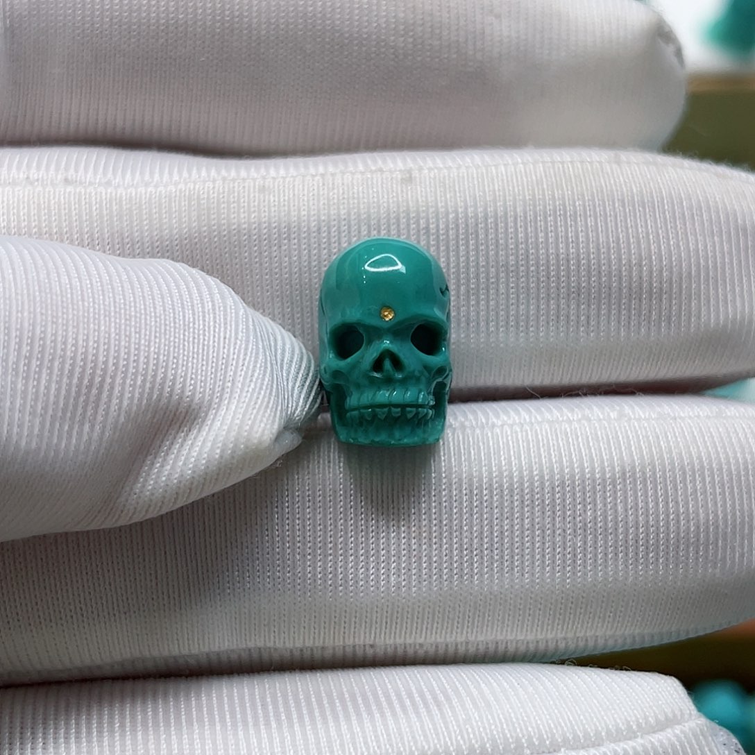 绿松石颈饰未镶嵌J**_