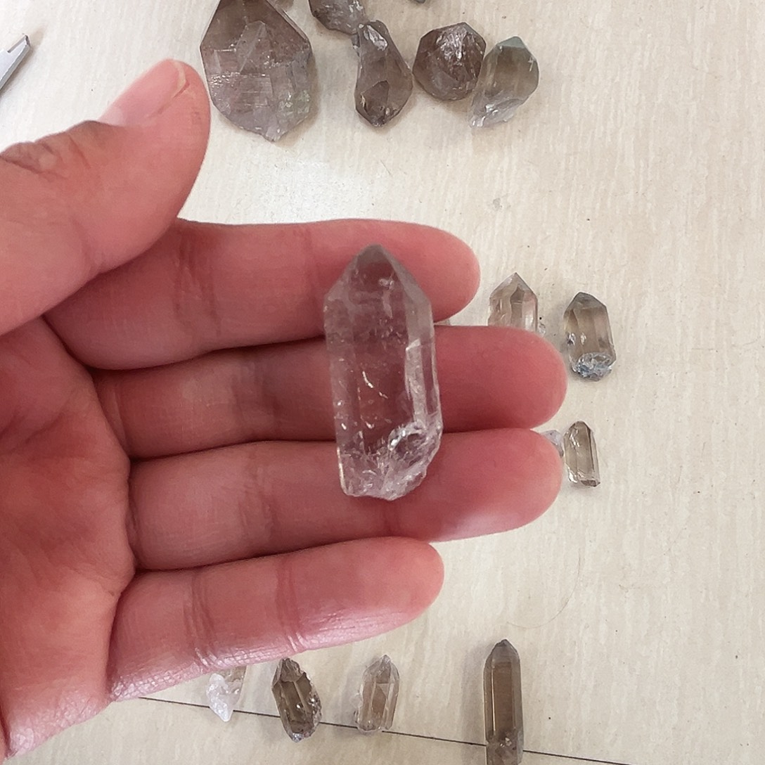 珍***糖未镶嵌水晶珠宝半成品