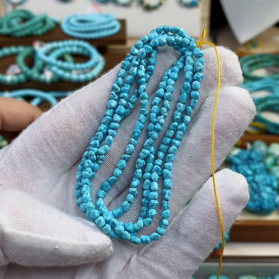 未镶嵌绿松石项链