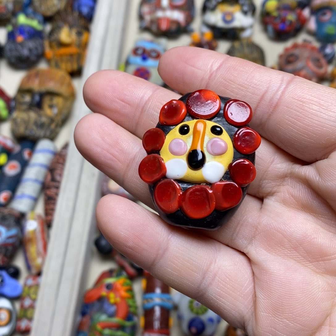 琉璃颈饰福利小狮子090