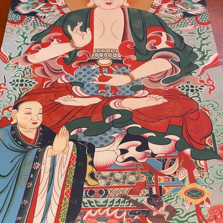 卷轴画16111释迦牟尼