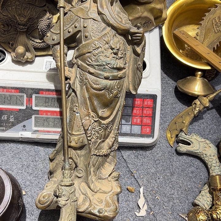 **゛微瑕疵黄铜摆件工艺品