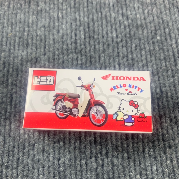 多美卡本田联名凯蒂猫kitty摩托车合金车模到货了