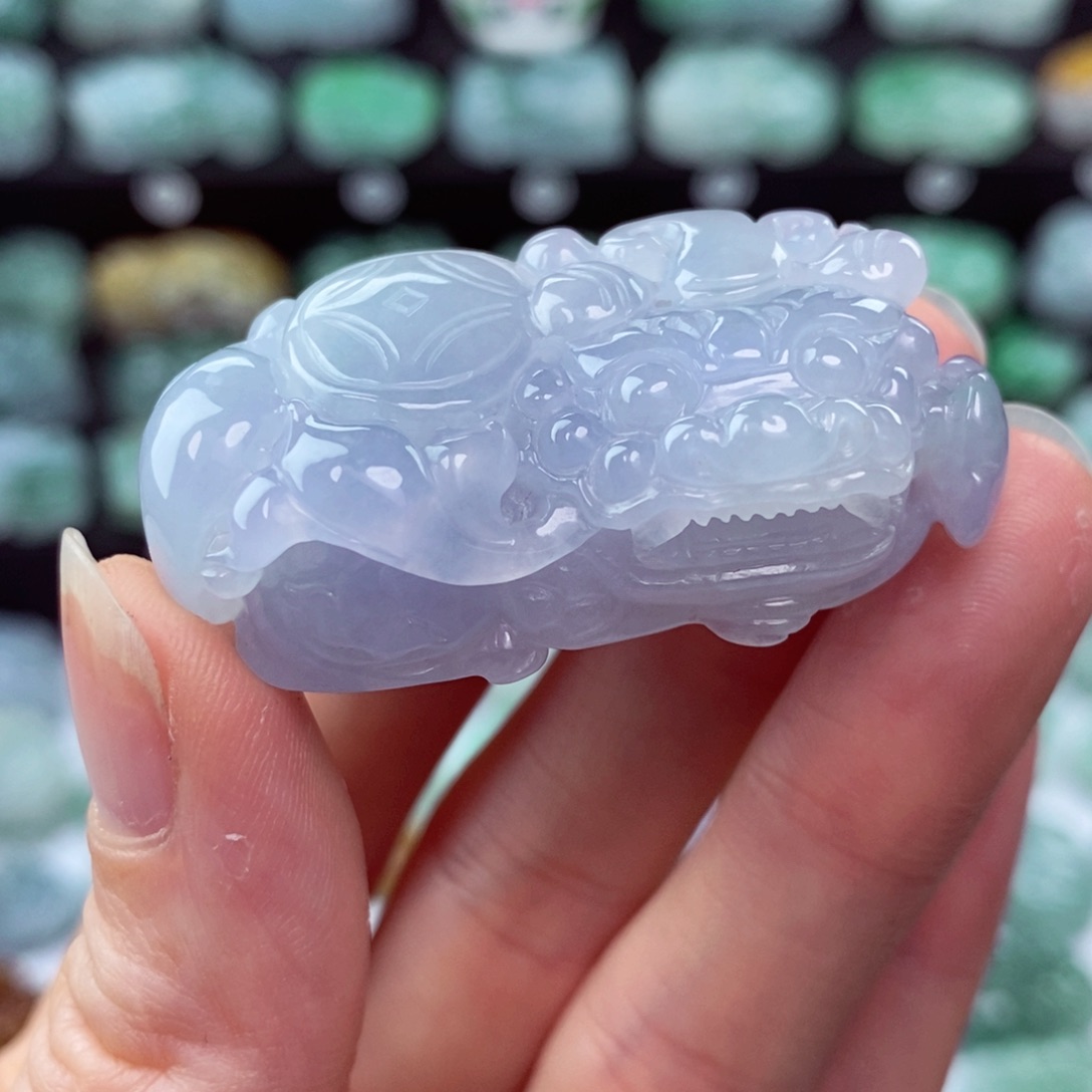 翡翠颈饰未镶嵌天然